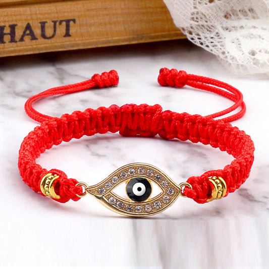 Ancient Tibetan Buddhist Red String Tradition Evil Eye Keep Away Evil Spirits String Bracelet