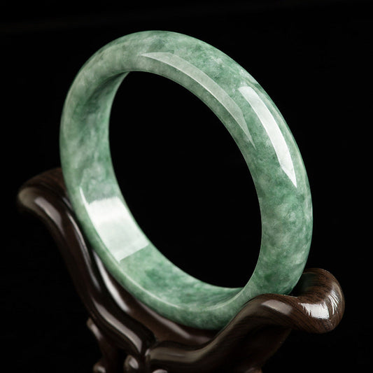 Jade Natural Jade Luck Wealth Bangle Bracelet