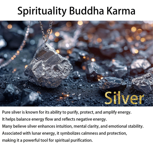 Spirituality Buddha Karma 925 Sterling Silver 12 Constellations of the Zodiac Cat's Eye Love Support Necklace Pendant