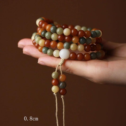 Spirituality Buddha Karma Bodhi Seed Mala Harmony Wisdom Bracelet
