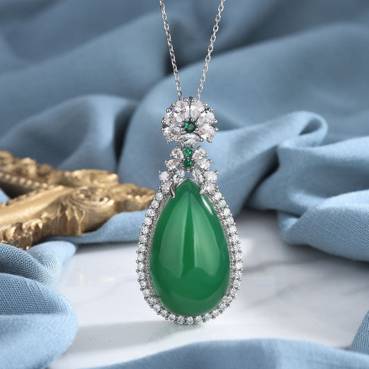 Jade Cyan Jade Harmony Necklace