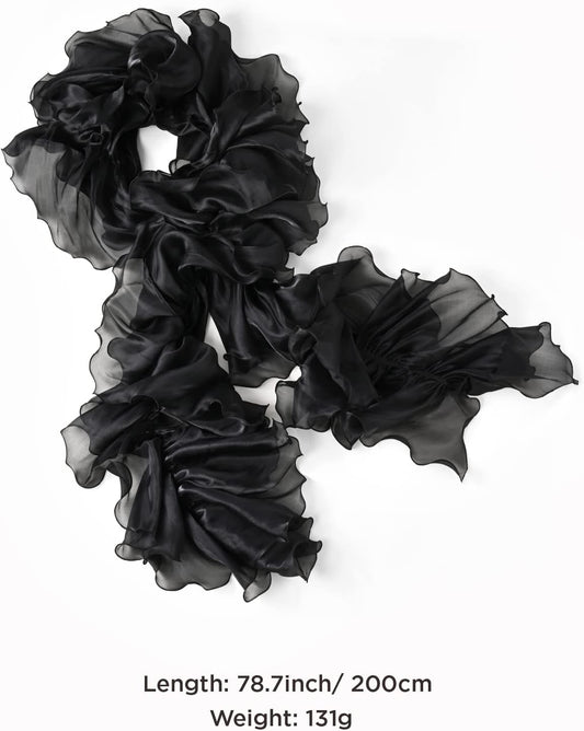Chandelle Boa Vintage Boa - 100g 3.25ft Gatsby Organza Boa 1920s Flapper Accessories