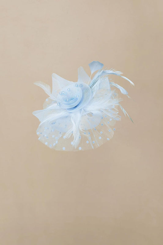 Fascinator Hats for Women Tea Party Hat Kentucky Fascinators Headband Derby Hats Wedding Flower Feathers Hair Clip