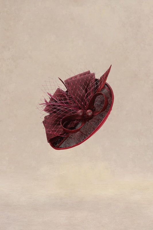 Fascinators Hats for Women - Tea Party 2025 Kentucky Fascinator Pillbox Derby Hat Sinamay Headband with Hair Clip