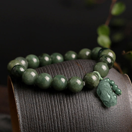 Jade Tibetan Jade PiXiu Prosperity Bracelet