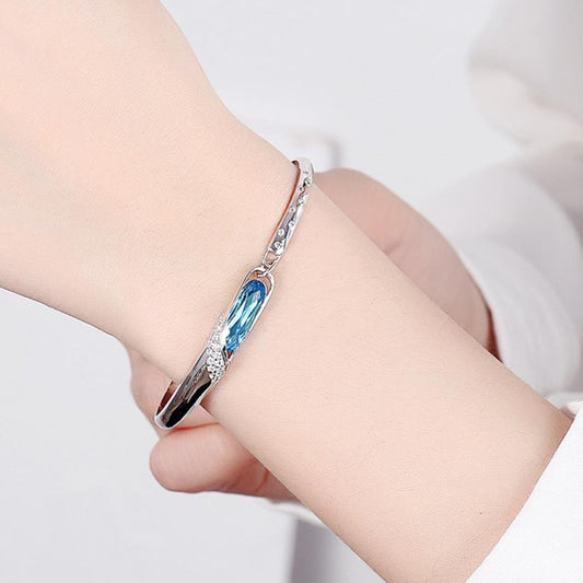 Spirituality Buddha Karma 925 Silver Plated Copper 12 Constellations of the Zodiac Charm Bracelet