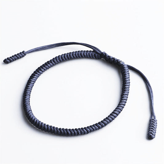 Anxiety Relief, Inner Peace, Emotional Balance, and Spiritual Protection Tibetan Vajra Knot Bracelet, Handmade.