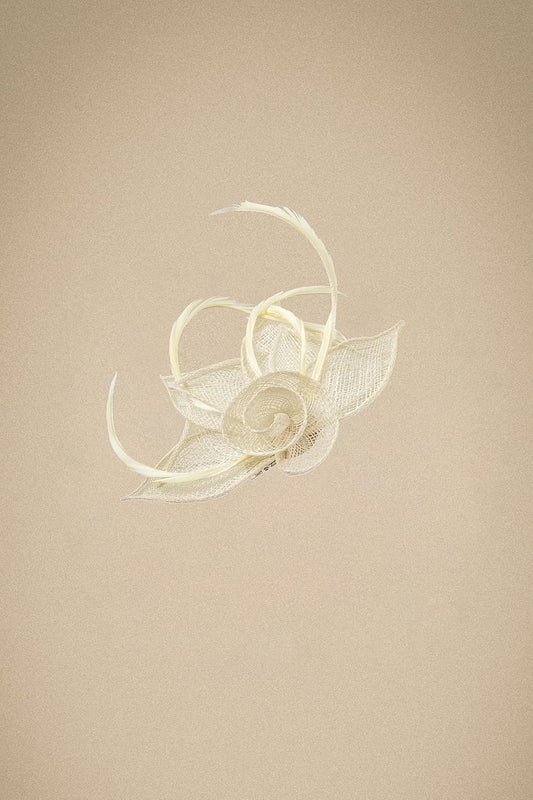 Fascinators Hats for Women - Tea Party Hat Kentucky Fascinator Derby Feather Flower Hair Clip Bridal Wedding