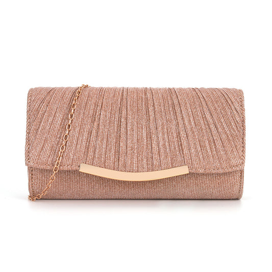2026 New Women's Evening Clutch Bag with Chain Strap