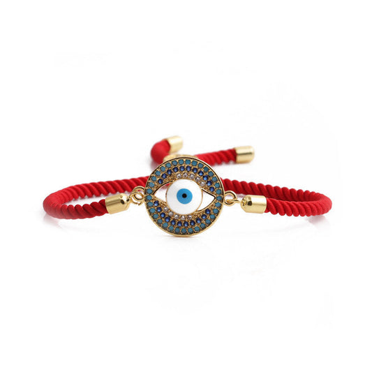 Ancient Tibetan Buddhist Red String Tradition Evil Eye Red String Protection Bracelet