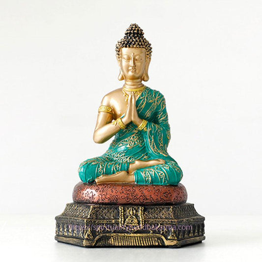 Spirituality Buddha Compassion Resin Statue Decoration