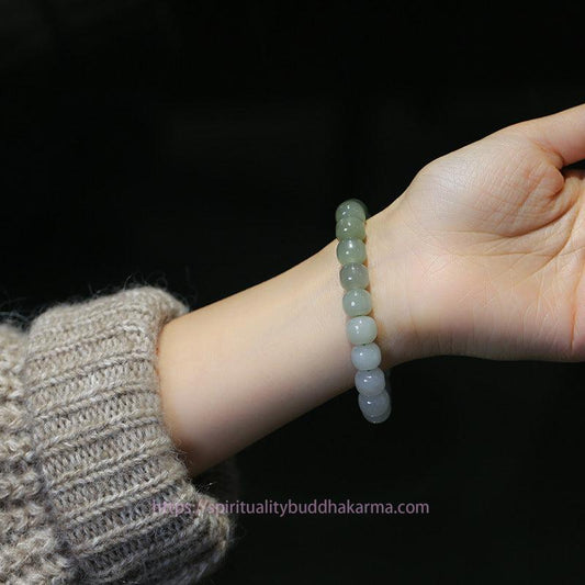 Jade Gradient Jade Luck Blessing Bracelet