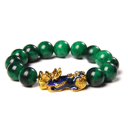 Jade  Pixiu Jade Abundance Protection Bracelet
