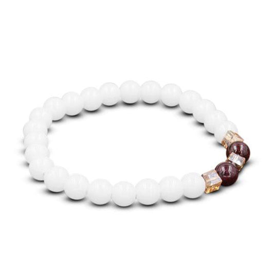 Jade  Natural White Jade Protection Bracelet