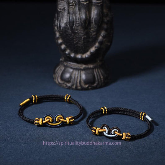 Tibetan Knot Protection Wukong Knot Monkey King Repels Evil Spirits Braided Bracelet