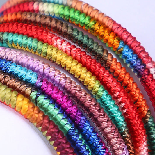 062 Multicolor Vajra Knot Energy Bracelet : Harmonizing Energies and Protection