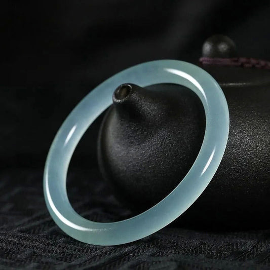 Jade  Natural Jade Healing Blessing Bangle Bracelet