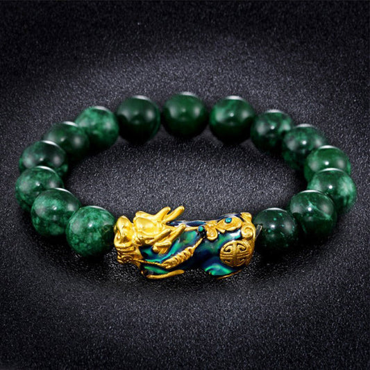 Jade  FengShui PiXiu Jade Protection Bracelet