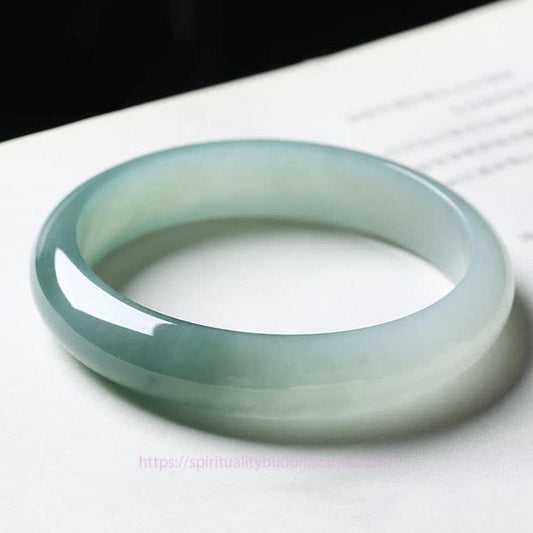 Jade  Jade Abundance Luck Healing Bangle Bracelet