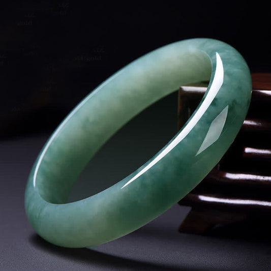 Jade  Jade Abundance Luck Healing Bangle Bracelet