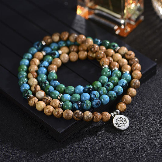 Spirituality Buddha Karma 108 Meditation Healing Multilayer Mala