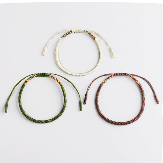 Harness Earth Energy : Natural Vitality, Purification of Negative Energy, Plant Power, and Spiritual Purity Tibetan Vajra Knot Bracelet