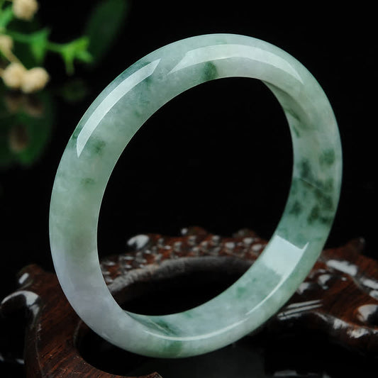 Jade  Jade Luck Blessing Prosperity Bracelet Bangle