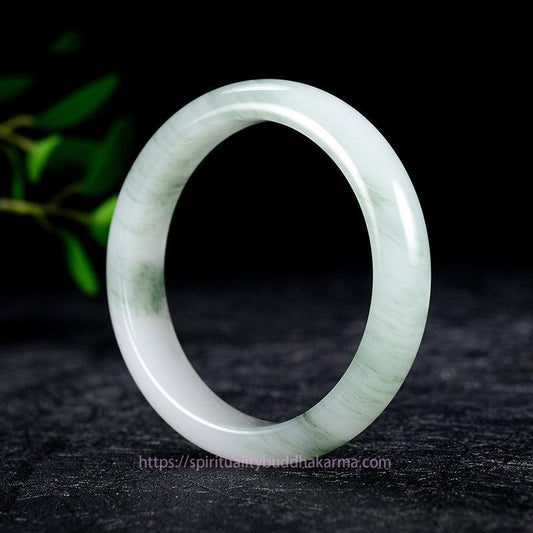 Jade  Natural Jade Luck Healing Bangle Bracelet