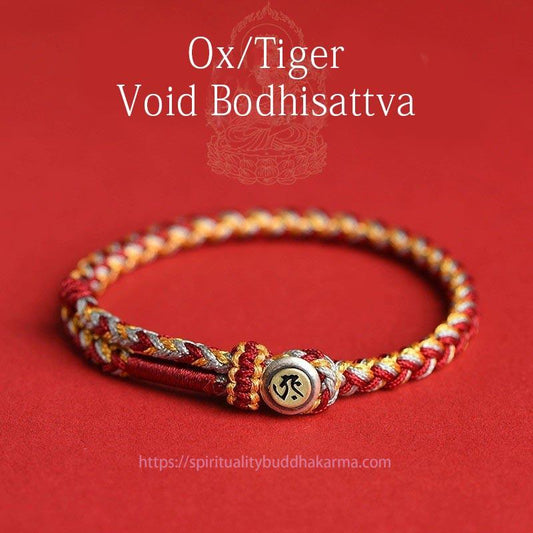 Ancient Tibetan Buddhist Red String Tradition  Handmade 925 Sterling Silver Year of the Dragon Chinese Zodiac Natal Buddha Protection Rope Bracelet