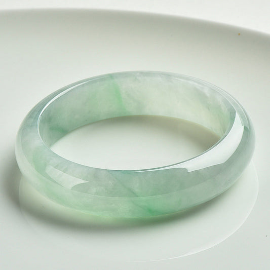 Jade   Natural Jade Prosperity Wealth Luck Bangle Bracelet