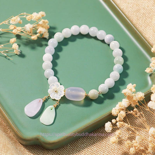 Jade  Bring Positivity and Hope Luck White Jade Bundle