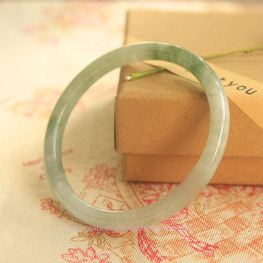 Jade  Natural Jade Peace Healing Bangle Bracelet